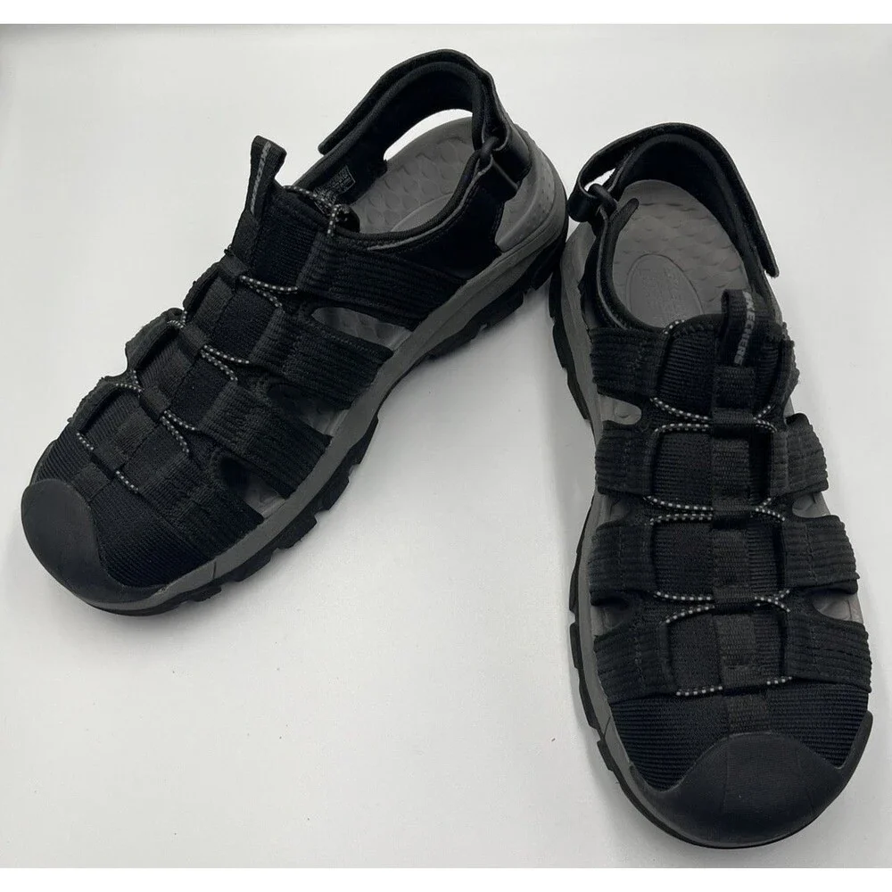 Skechers Tresmen Reece 204115 Relaxed Fit‎ Fisherman Sandals Mens 11
